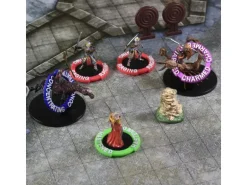 LYNX Zubehör Dungeons and Dragons Figuren Condition Rings -EN-