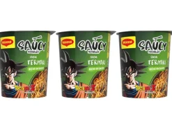 Maggi Fertiggericht Saucy Noodles Cup Teriyaki 3 x 75 g