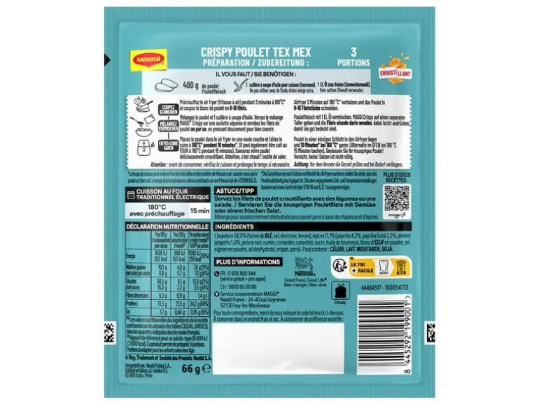 Maggi MAGGI Airfryer Tex Mex 66 g