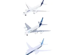 Majorette Airplane Assortment, 3-sort. Metall 1:64
