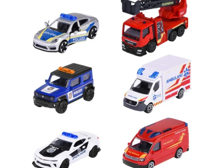 Majorette Rescue Premium Cars Assortiert