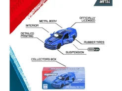 Majorette Showroom Deluxe Cars, 6-sort. 1:64 Metall