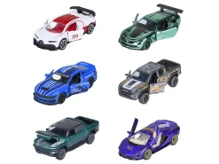 Majorette Showroom Deluxe Cars, 6-sort. 1:64 Metall