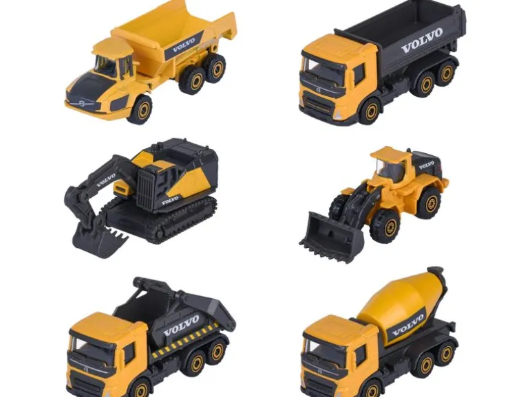 Majorette Volvo Construction 3 Pieces Set Assortiert