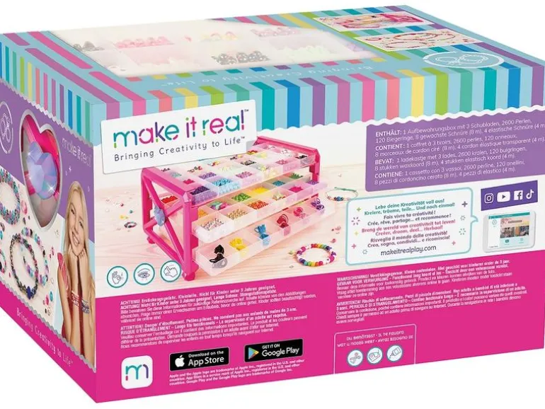 make it real Bastelset Ultimatives Perlenstudio