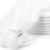 MAKIAN Mulltuch 8-er Set 80 x 80 cm, Weiss