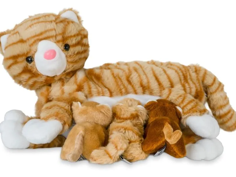 Mamanimals Mama Katze & Babys 25 cm