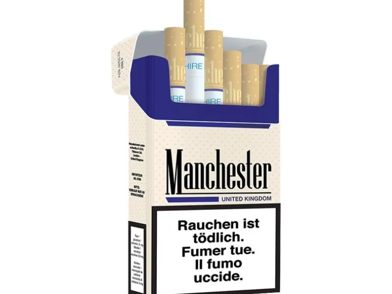 Manchester Saphir Blue Zigaretten Saphir Blue