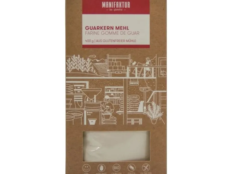Manifaktur Packung Guarkern Mehl 400 g