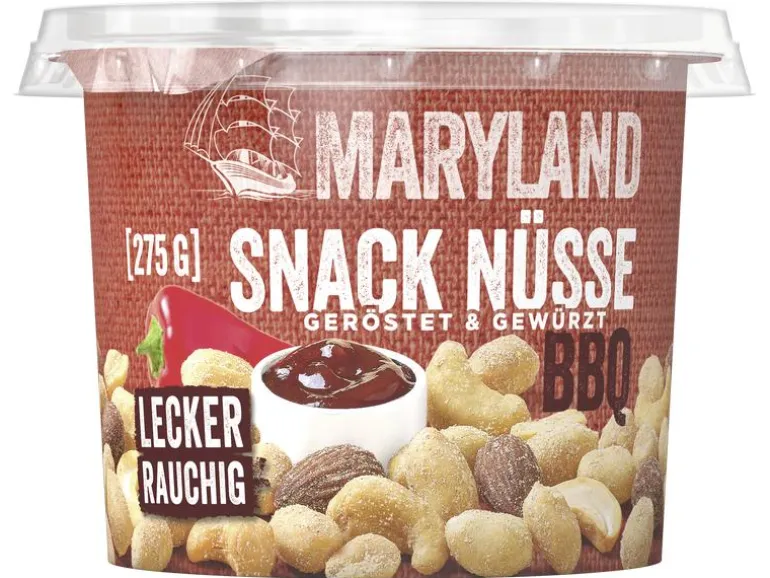 Maryland Snack Nüsse BBQ 275 g