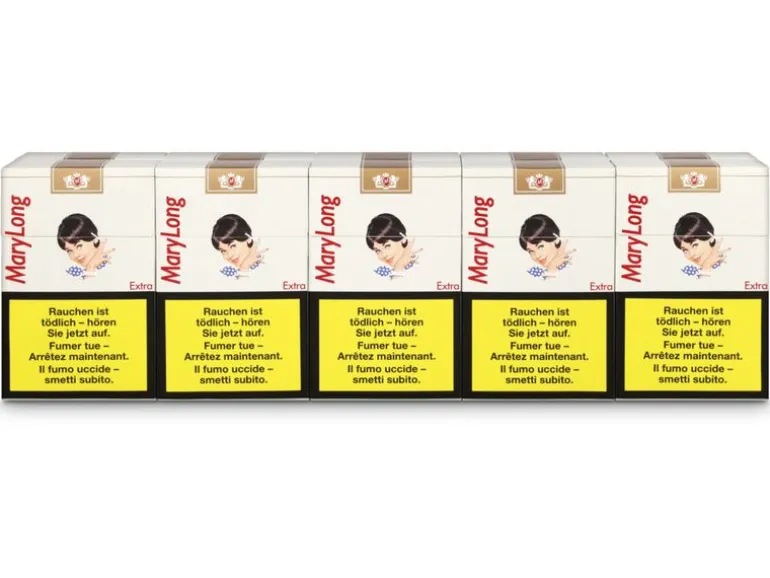 Mary Long Zigaretten Mary Long Extra Box, Stange à 10 Pack