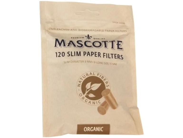 Mascotte Filter Organic Brown Slim 6 mm