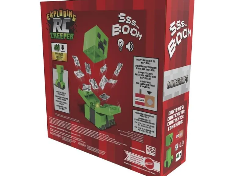 Mattel Minecraft explodierender ferngesteuerter Creeper