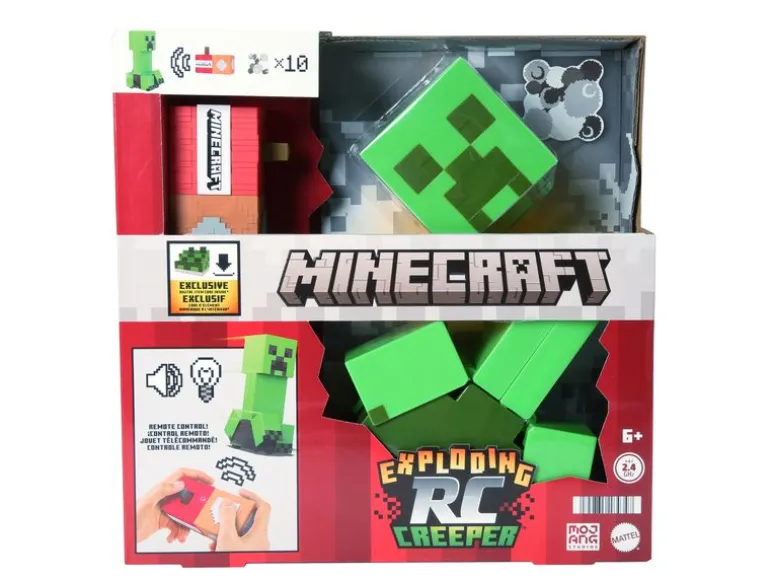 Mattel Minecraft explodierender ferngesteuerter Creeper