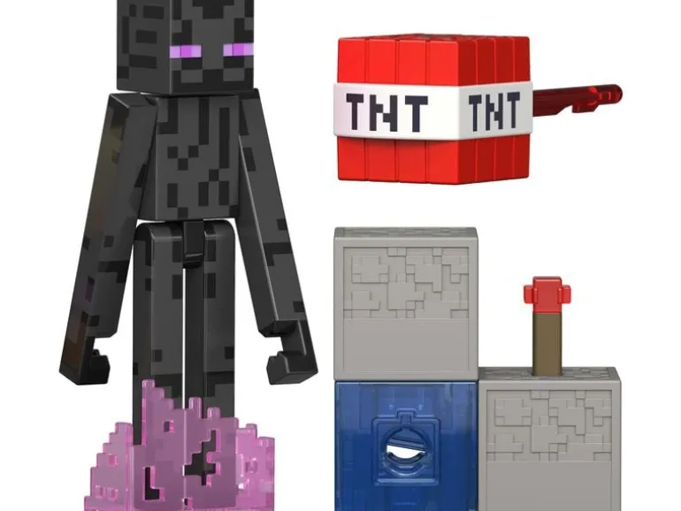 Mattel Minecraft Redstone Charged Enderman