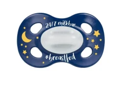 Medela Baby Nuggi Day & Night 2 Stk. 6 - 18 Mt. blau/weiss