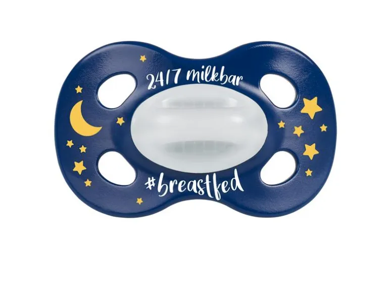 Medela Baby Nuggi Day & Night 2 Stk. 6 - 18 Mt. blau/weiss