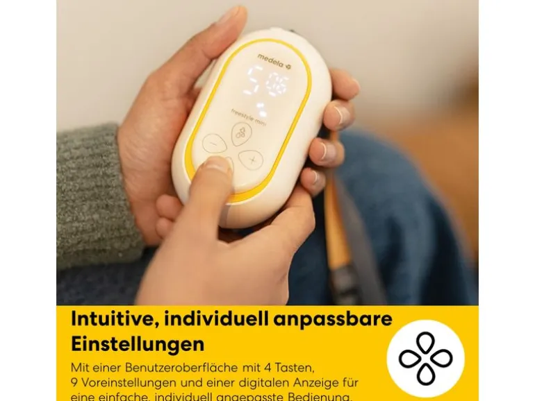 MEDELA Elektrische Einzel‑Milchpumpe Freestyle Mini Classic