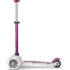 Micro Mobility Kickboard Mini Micro Deluxe ECO LED Tulip Purple