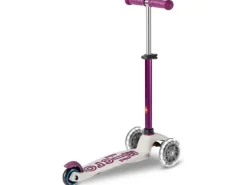 Micro Mobility Kickboard Mini Micro Deluxe ECO LED Tulip Purple