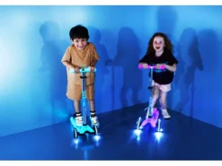 Micro Mobility Kickboard Mini Micro Deluxe Glow LED Pink