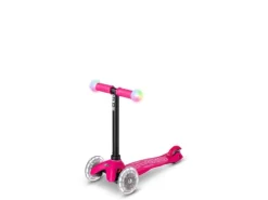 Micro Mobility Kickboard Mini2Grow Deluxe Magic LED, Pink