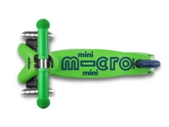 Micro Mobility Kickboard Mini Micro Deluxe LED Green