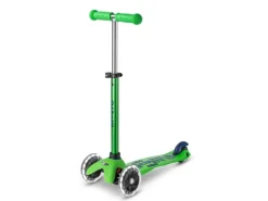 Micro Mobility Kickboard Mini Micro Deluxe LED Green