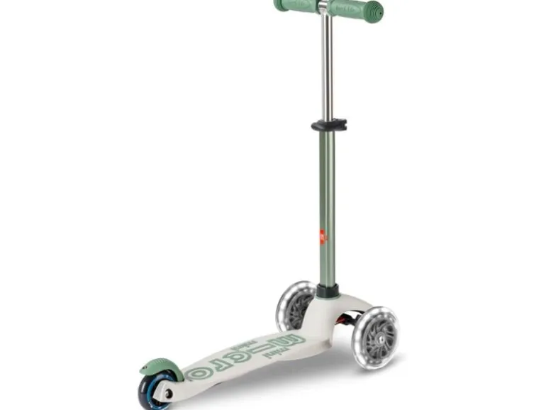 Micro Mobility Kickboard Mini Micro Deluxe ECO LED Pistachio Green