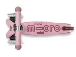 Micro Mobility Mini Micro Deluxe Rock & Go LED Dusty Rose