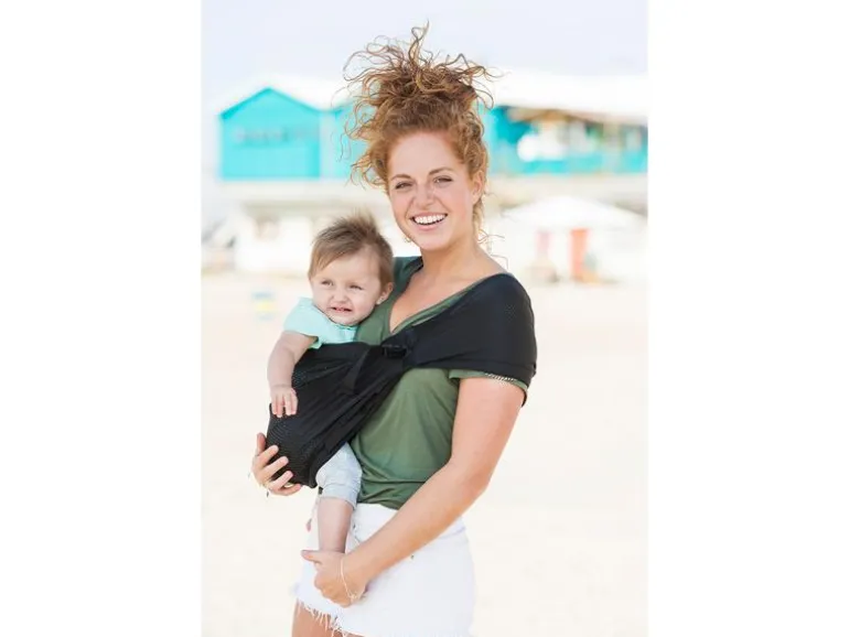 Minimonkey Babytrage Mini Sling Schwarz