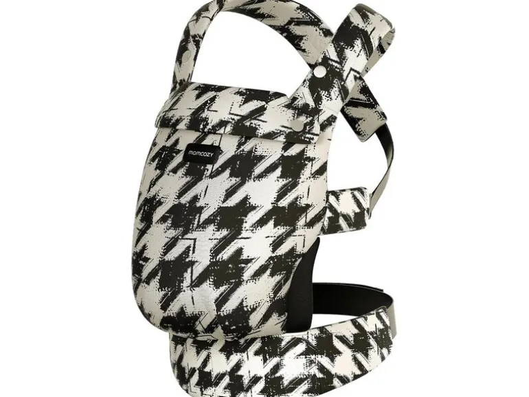 momcozy Babytrage Baumwolle HND Schwarz/Weiss