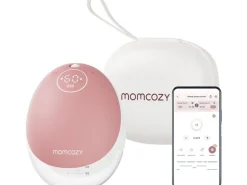 momcozy M9 Einzel Milchpumpe rosa Elektrisch