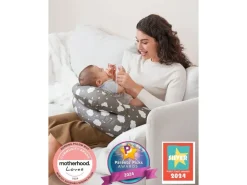 momcozy Verstellbares Stillkissen Baumwolle 72 x 60 x 28 cm