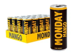 MONDAY Energy Drink Mango 24 x 0.25 l
