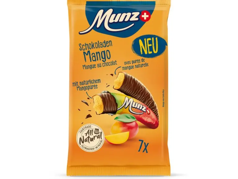 Munz Schokoladen Mango 7 x 19 g