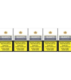Muratti Zigaretten Ambassador Silver Box Stange à 10 Pack