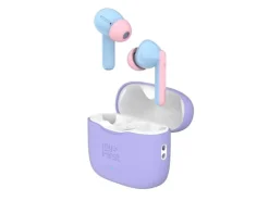 myFirst Kinderkopfhörer CareBuds Violett/Hellblau/Rosa
