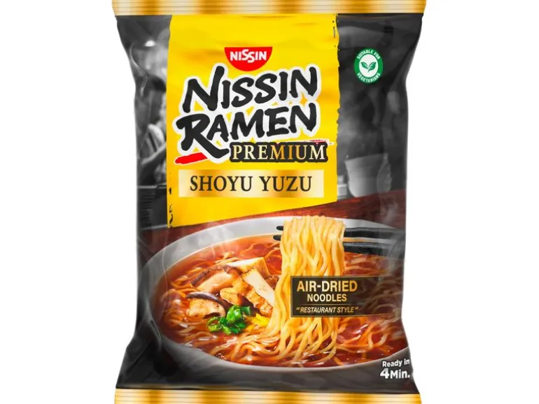 Nissin Food Ramen Premium Shoyu Yuzu Fertiggericht