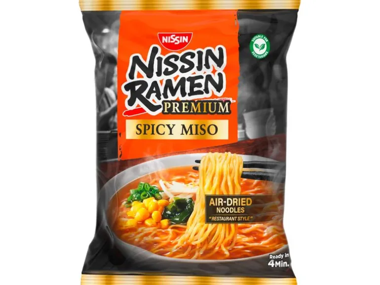 Nissin Food Ramen Premium Spicy Miso