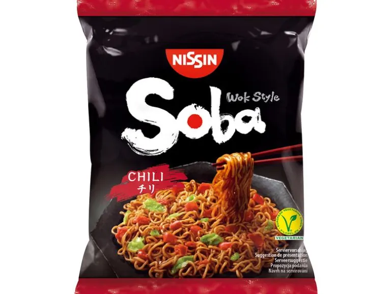Nissin Food Soba Nudeln Chili 9 x 111 g