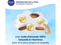 NIVEA BABY Feuchttücher Soft & Cream Trio 3 x 57 Stk.