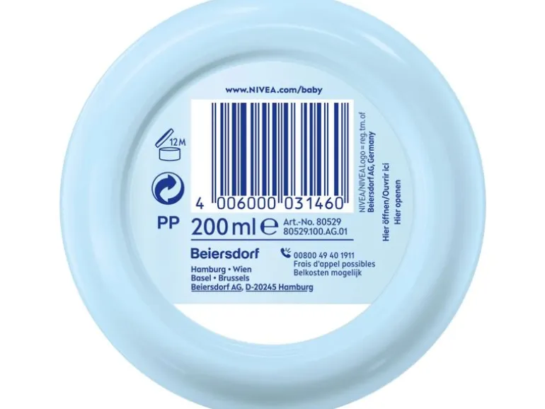 NIVEA BABY Soft Creme Gesicht & Körper 200 ml 1 Stück