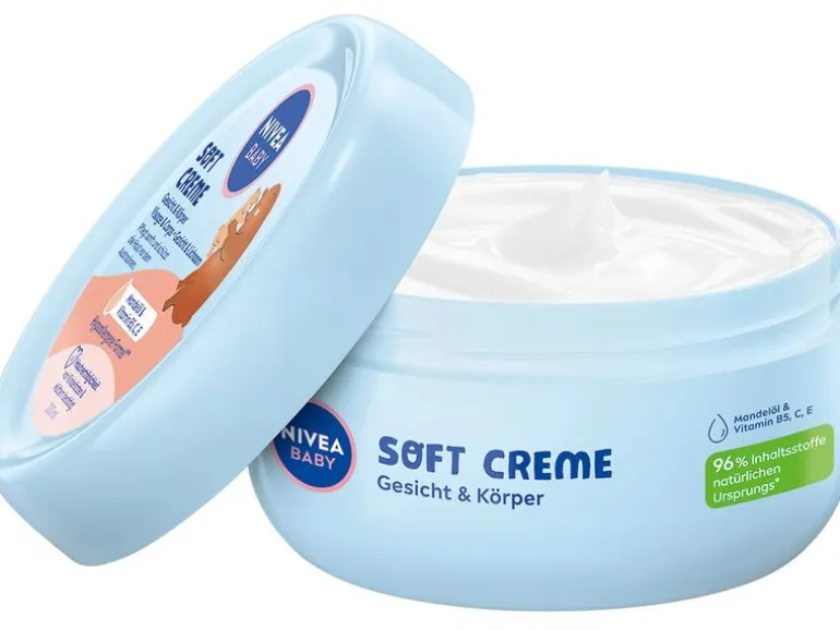 NIVEA BABY Soft Creme Gesicht & Körper 200 ml 1 Stück