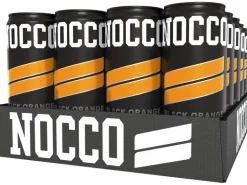 NOCCO Sportgetränk Black Orange 330 ml, 24er-Pack