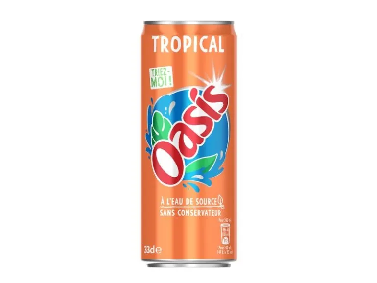 Oasis Tropical Can 6 x 0.33 l
