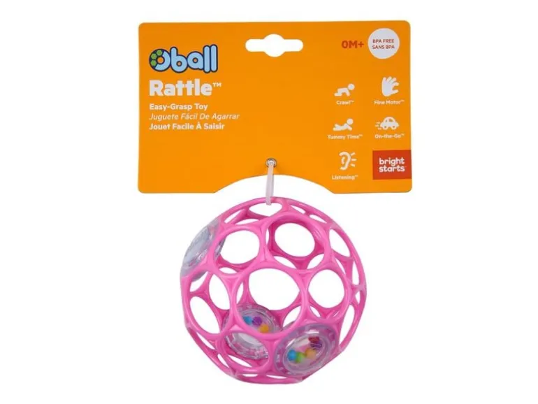 Oball Beschäftigungsspielzeug Rattle Pink