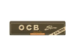 OCB Zigarettenpapier mit Filtern Unbleached, Slim