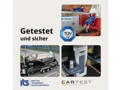 Okiday Fussstütze Metall Schwarz höhenverstellbar