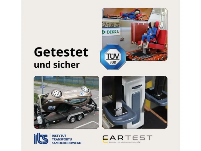 Okiday Fussstütze Metall Schwarz höhenverstellbar